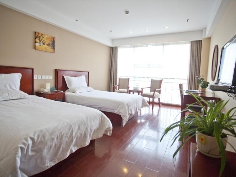 Greentree Inn Shandong Rizhao East Haiqu Road Business Hotel Exterior foto