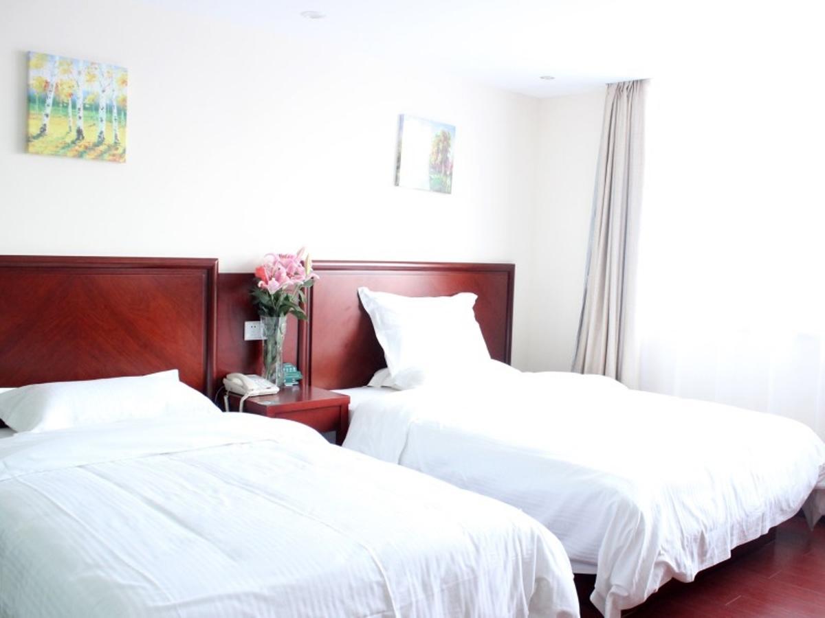 Greentree Inn Shandong Rizhao East Haiqu Road Business Hotel Exterior foto