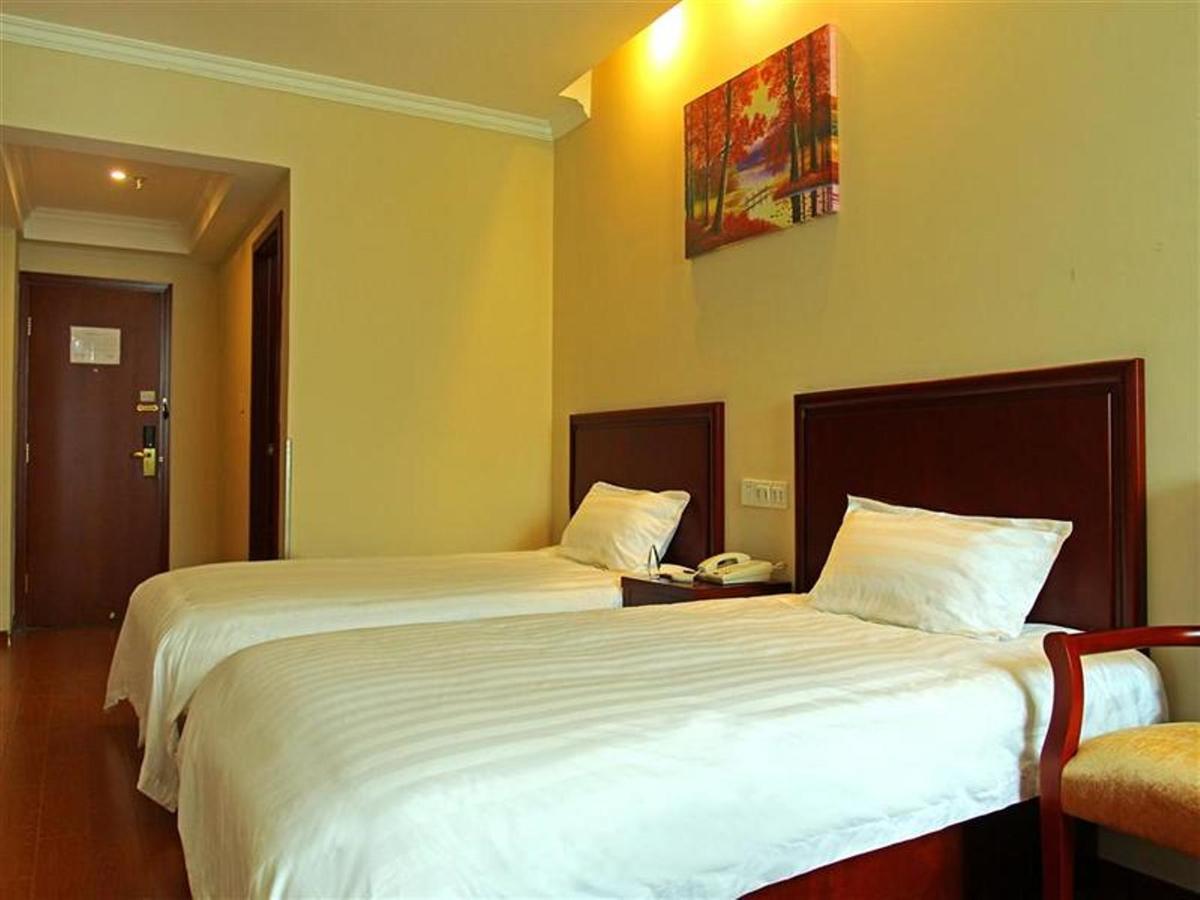 Greentree Inn Shandong Rizhao East Haiqu Road Business Hotel Exterior foto
